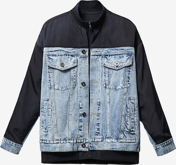 Desigual Between-Season Jacket 'Template' in Blue: front