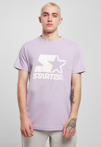 Starter Black Label Shirt in Purple: front