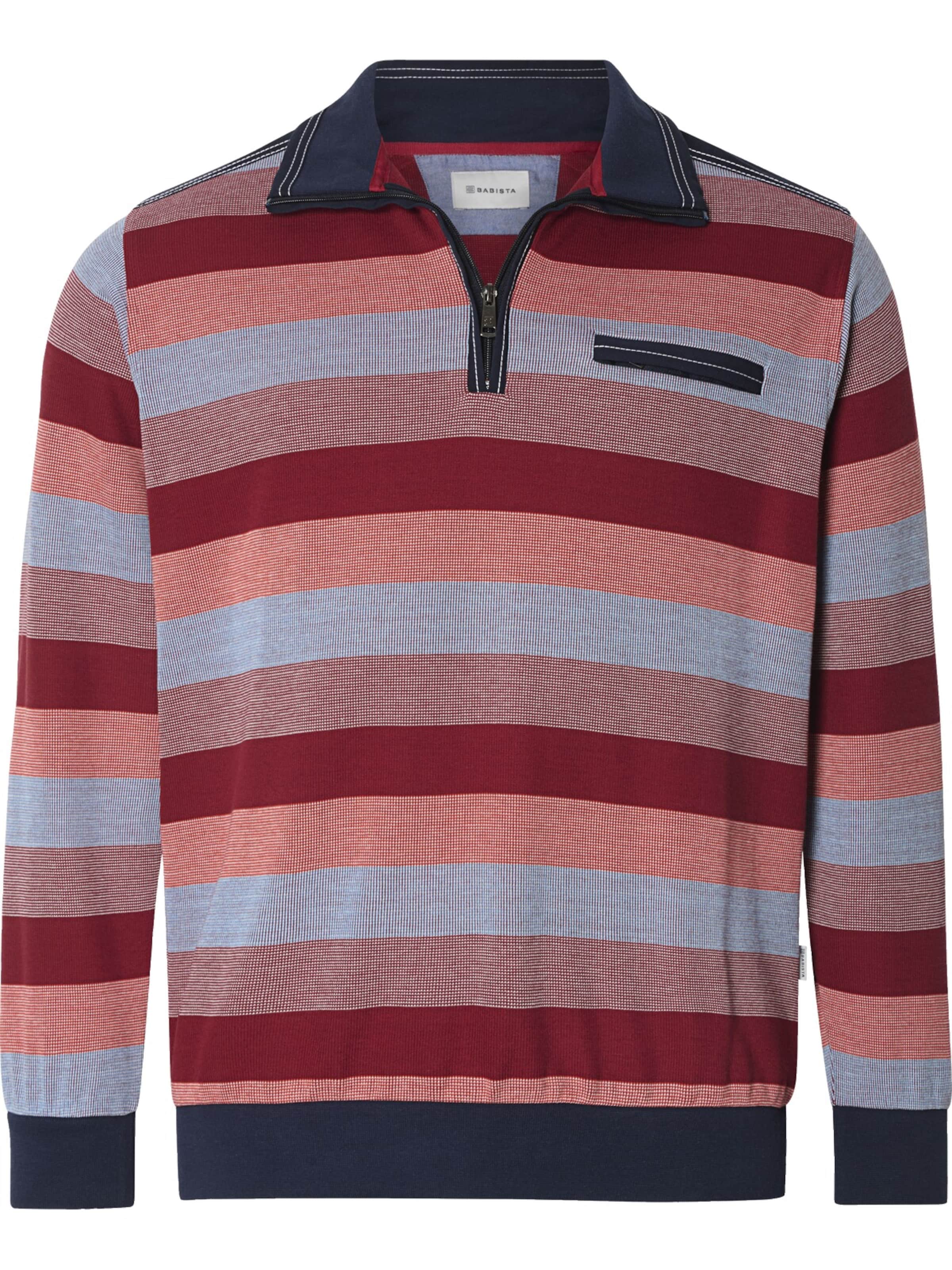 BABISTA Sweatshirt 'Olamar' in Red: front