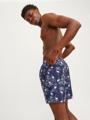 JACK & JONES Zwemshorts in Blauw