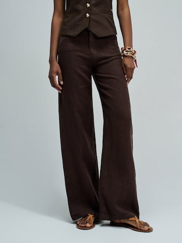 Salsa Jeans Wide Leg Chinohose in Weiß
