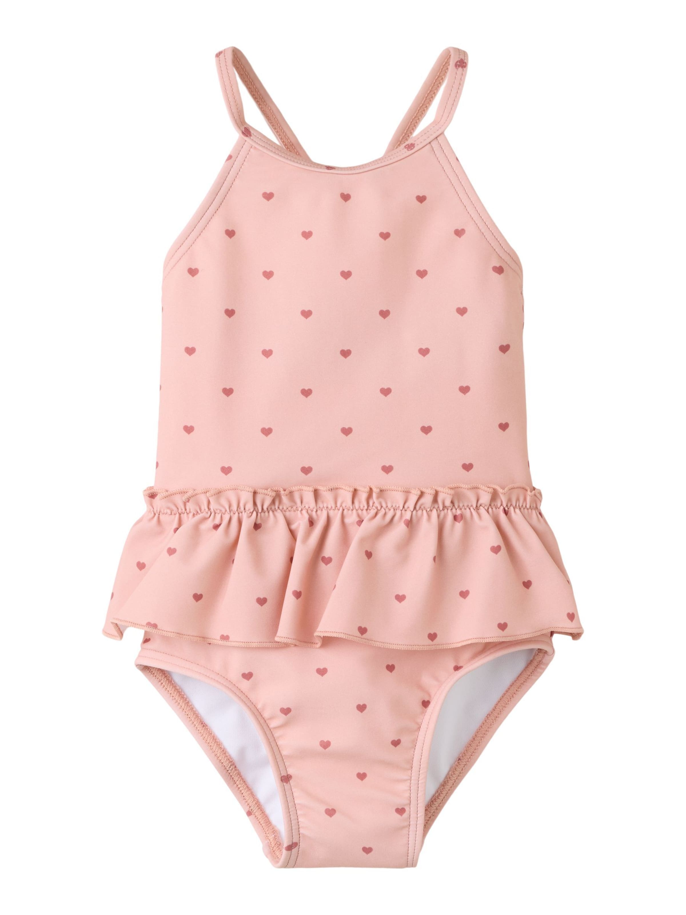 NAME IT - Traje de baño en rosa: frente