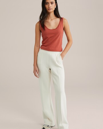 WE Fashion - Top en rojo