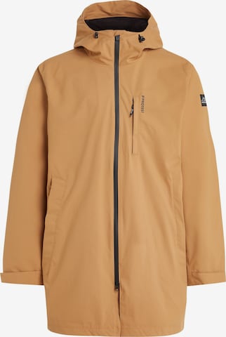 PROTEST Winterjacke 'PRTTHOREAU' in Braun: Vorderseite
