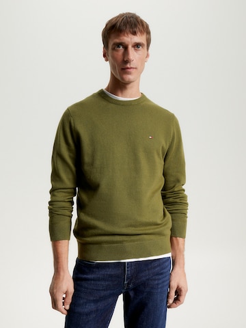 Pullover di TOMMY HILFIGER in verde: frontale