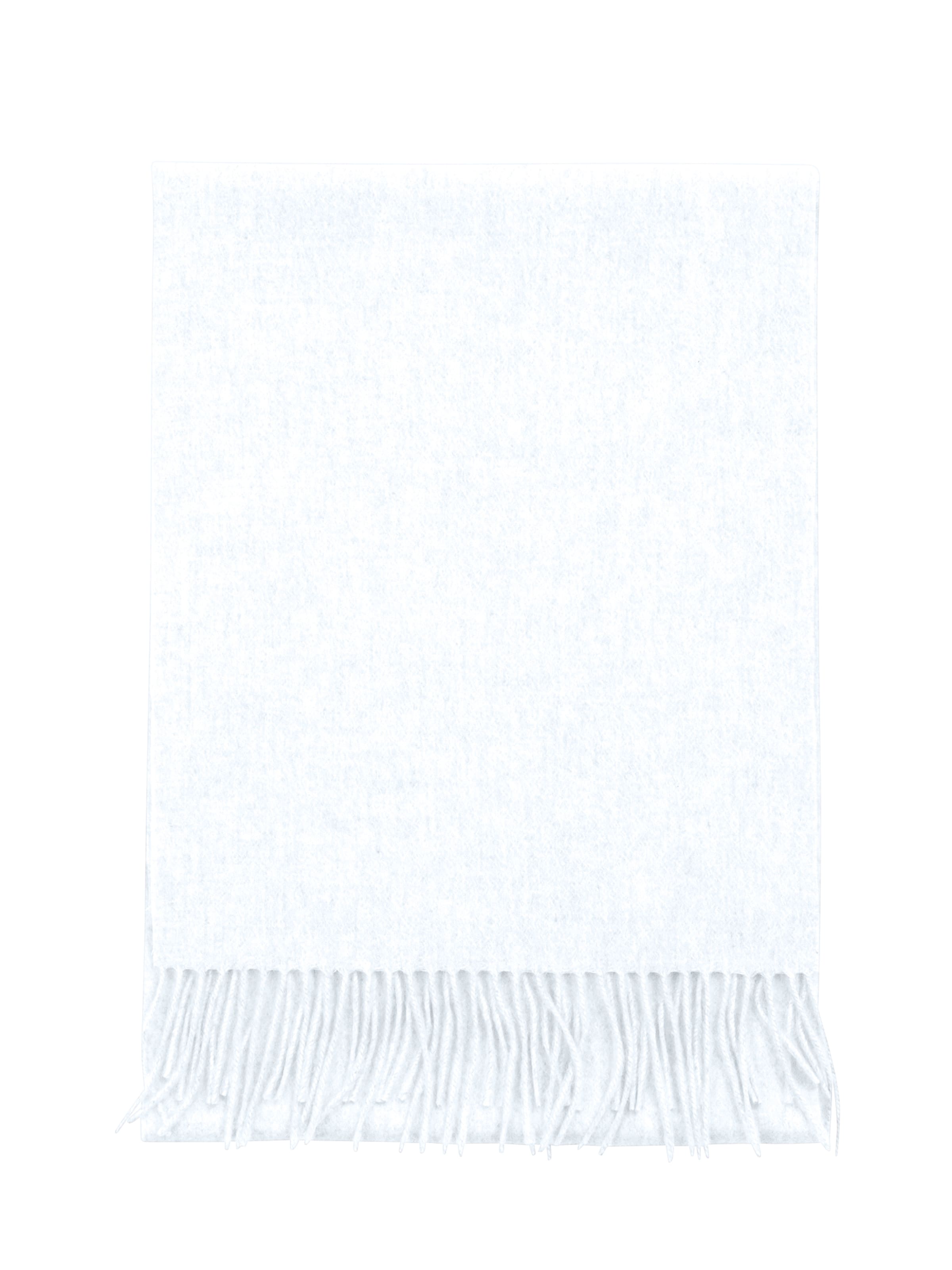 CASH-MERE.CH Sjal i hvid