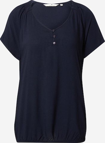 TOM TAILOR Bluse in Blau: predná strana