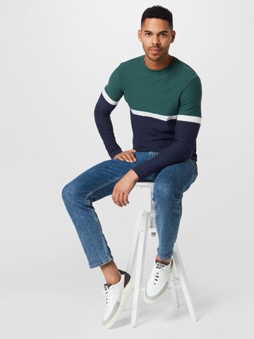 JACK & JONES Pullover in Grün