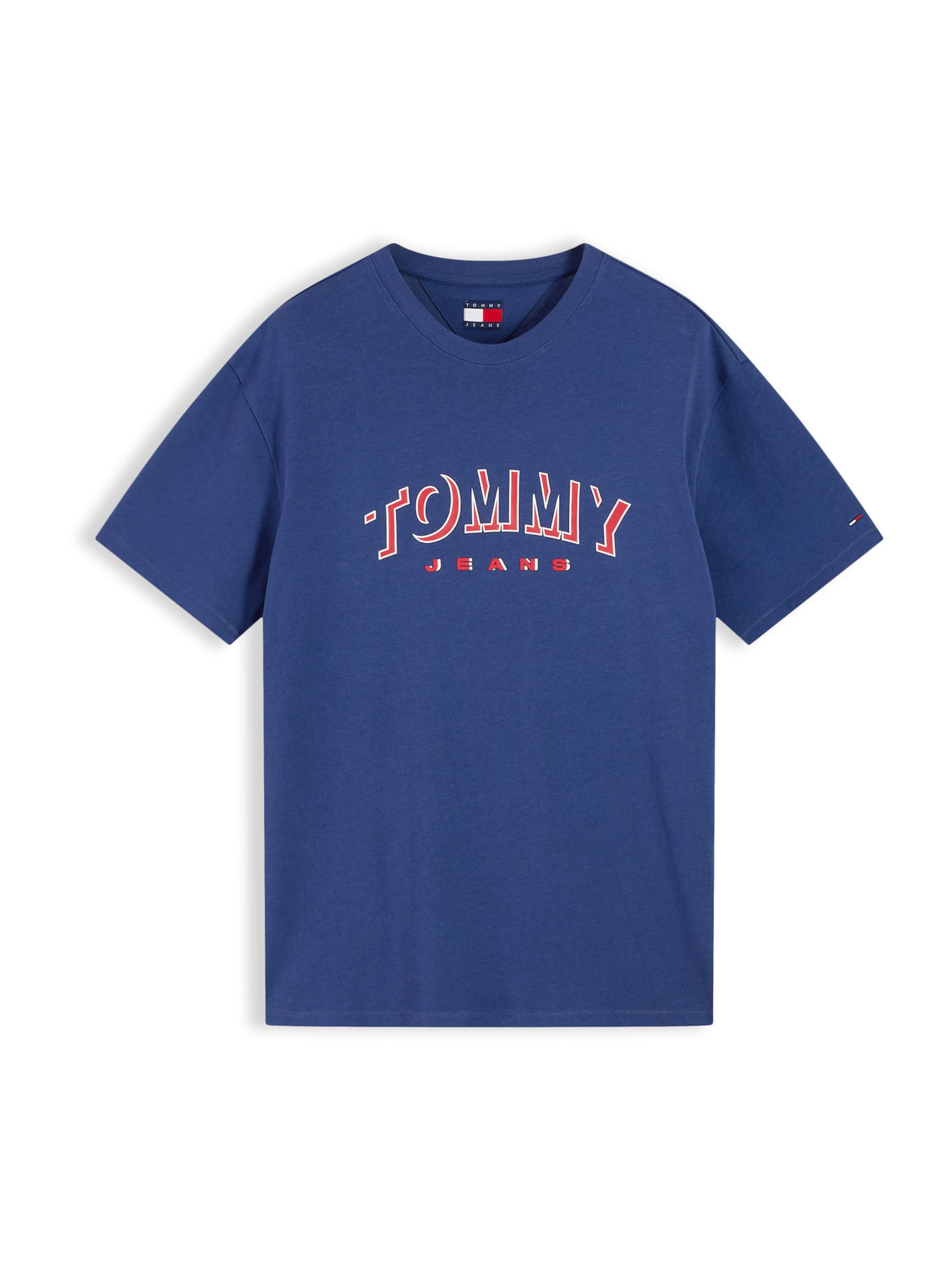 Tommy Jeans - Camiseta en azul: frente