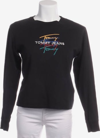 Tommy Jeans Shirt langarm XS in Schwarz: predná strana