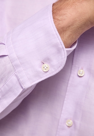 ETERNA Comfort fit Business shirt in Purple