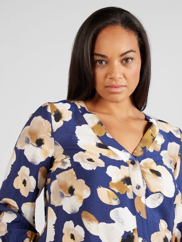 Vero Moda Curve Bluse 'JOSIE SOFIE' i blå