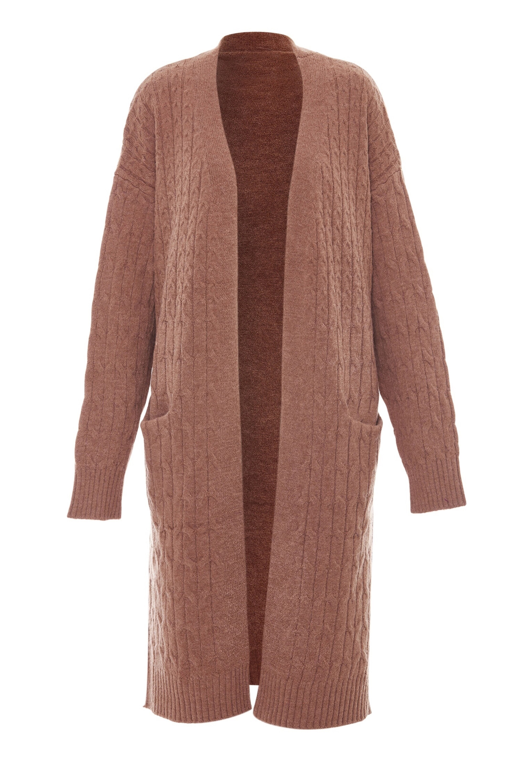 Tanuna - Casaco de malha em vermelho: frente