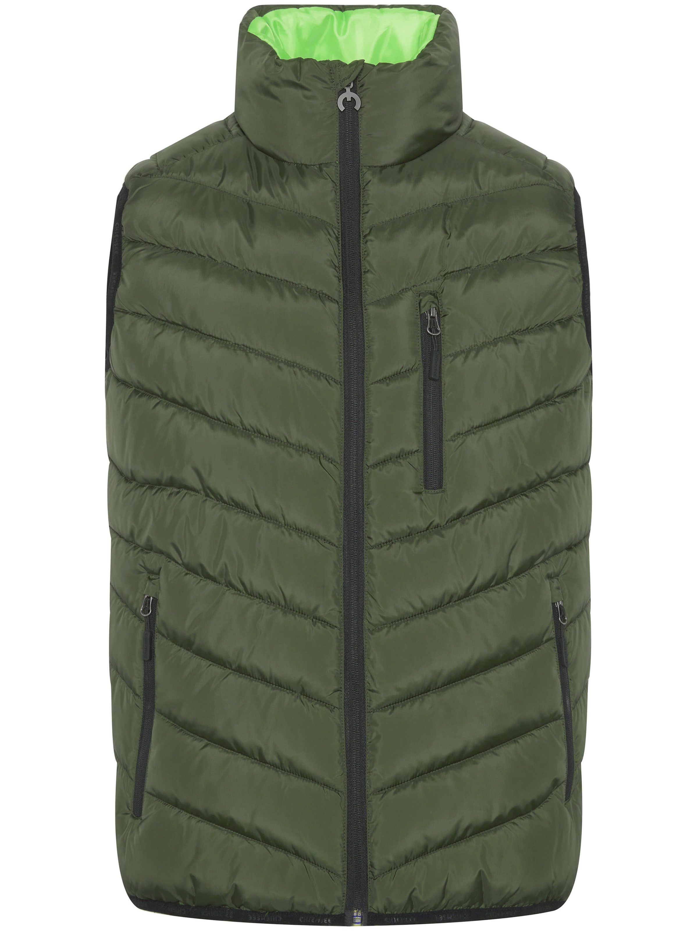 CHIEMSEE Weste in Grün: Vorderseite