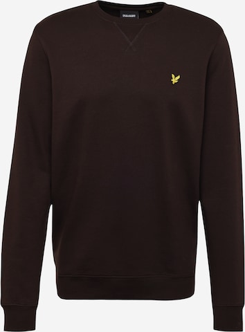 Lyle & ScottSweater majica - smeđa boja: prednji dio
