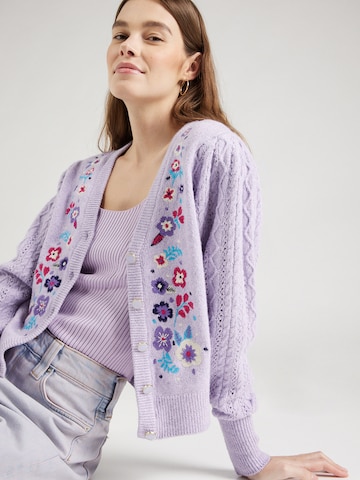 Cardigan Fabienne Chapot en violet