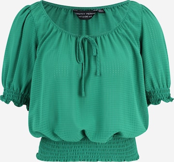 Dorothy Perkins Blus i grön: framsida