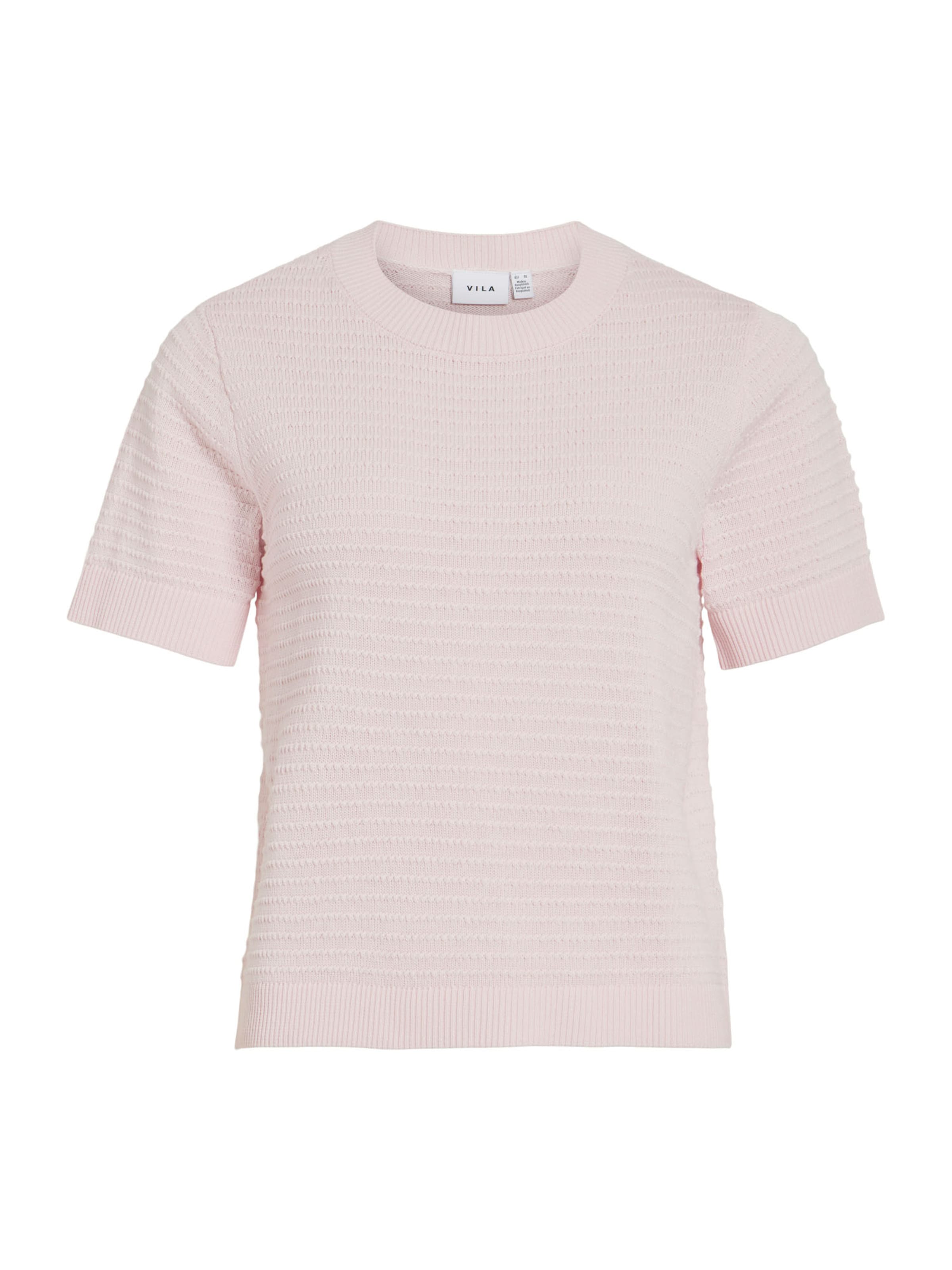 Pull-over 'VILOLLO' VILA en rose : devant