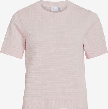 Pull-over 'VILOLLO' VILA en rose : devant