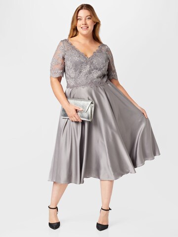 My Mascara Curves Cocktail dress in Grey