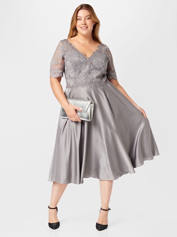 My Mascara Curves Cocktail dress in Grey