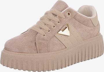 Ital-Design Sneakers in Brown: front