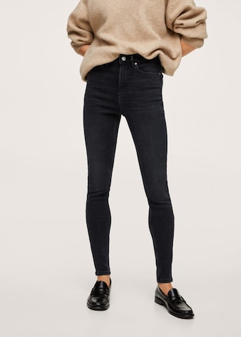 MANGO Skinny Jeans 'Soho' in Grey: front