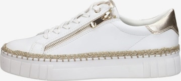 MARCO TOZZI Sneakers laag 'Sneakers Laag' in Wit: voorkant