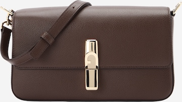 FURLA Чанта с презрамки 'IRIDE' в кафяво: отпред