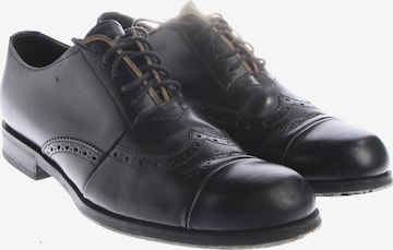 PRADA Halbschuhe 38 in Schwarz: Vorderseite