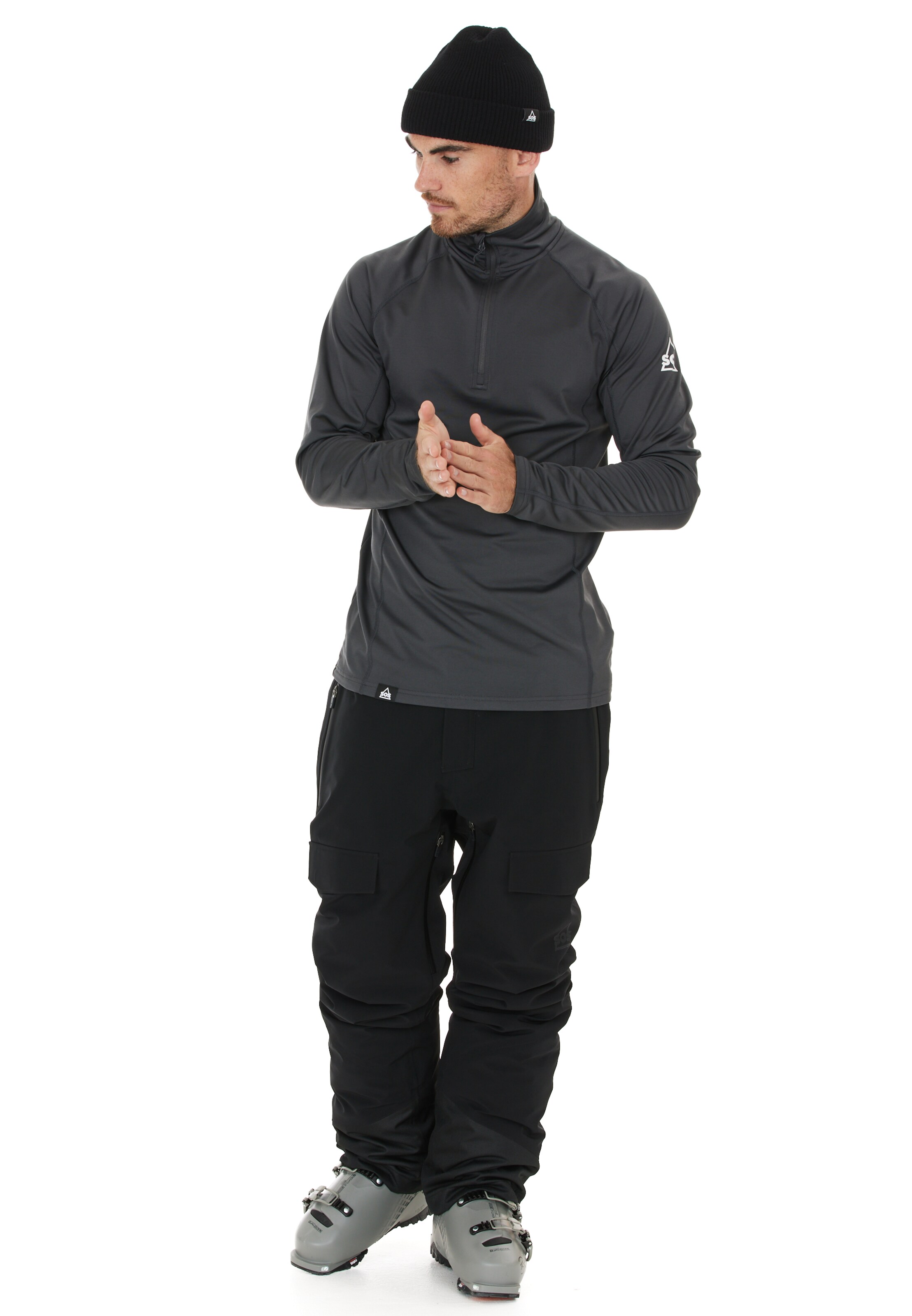 SOS Performance Shirt 'Jasna' in Grey