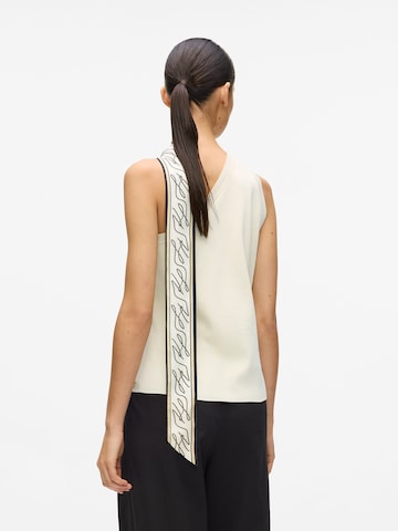 Karl Lagerfeld - Top de punto en beige