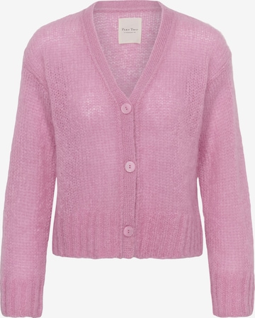 Cardigan 'ZendayaPW' Part Two en rose : devant