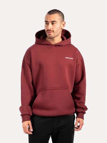 Smilodox Sweatshirt 'Fortes' in Rot: Vorderseite