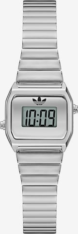 ADIDAS ORIGINALS Digitální hodinky 'STREET' – stříbrná: přední strana