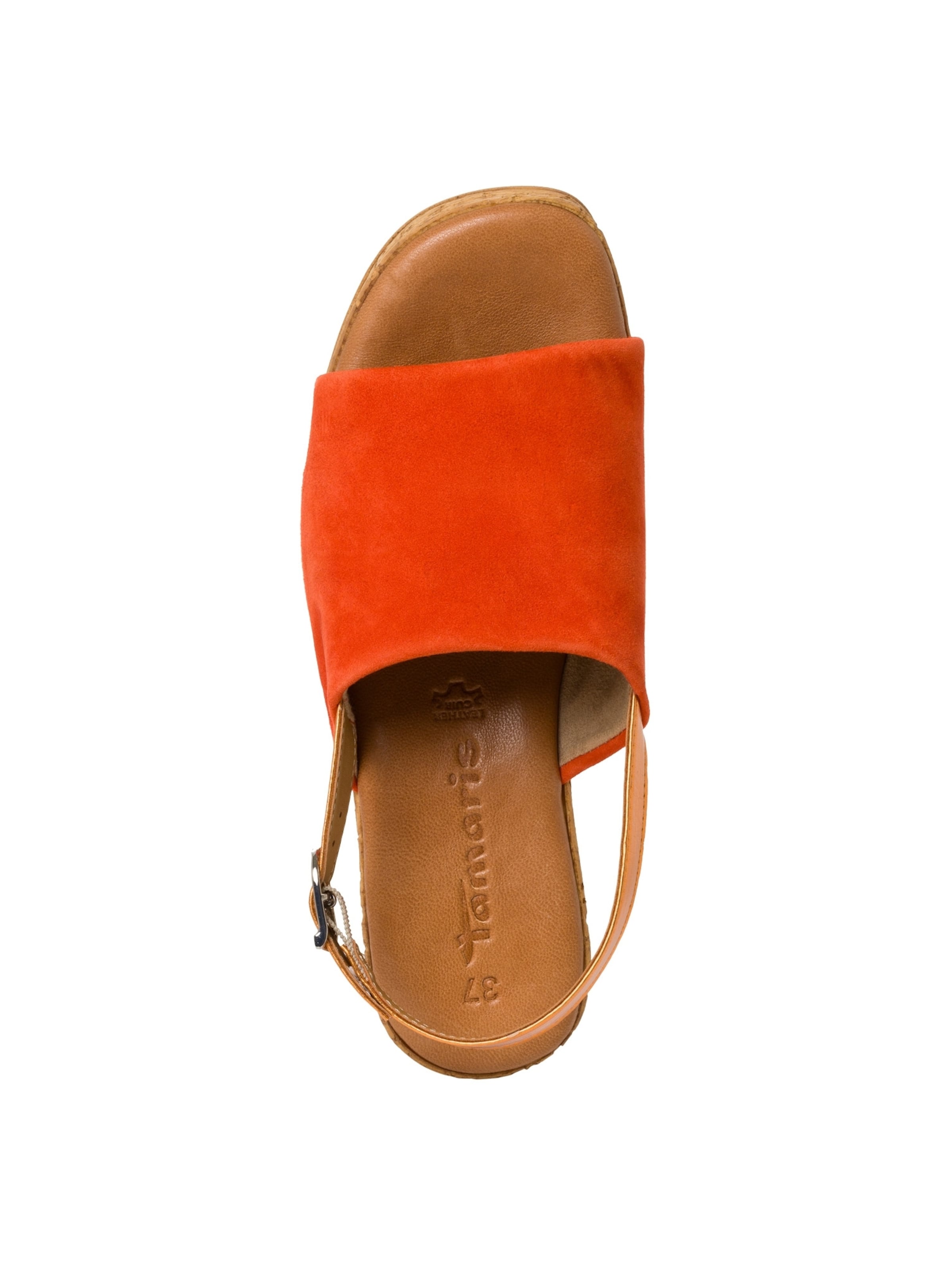 Sandales Tamaris en orange