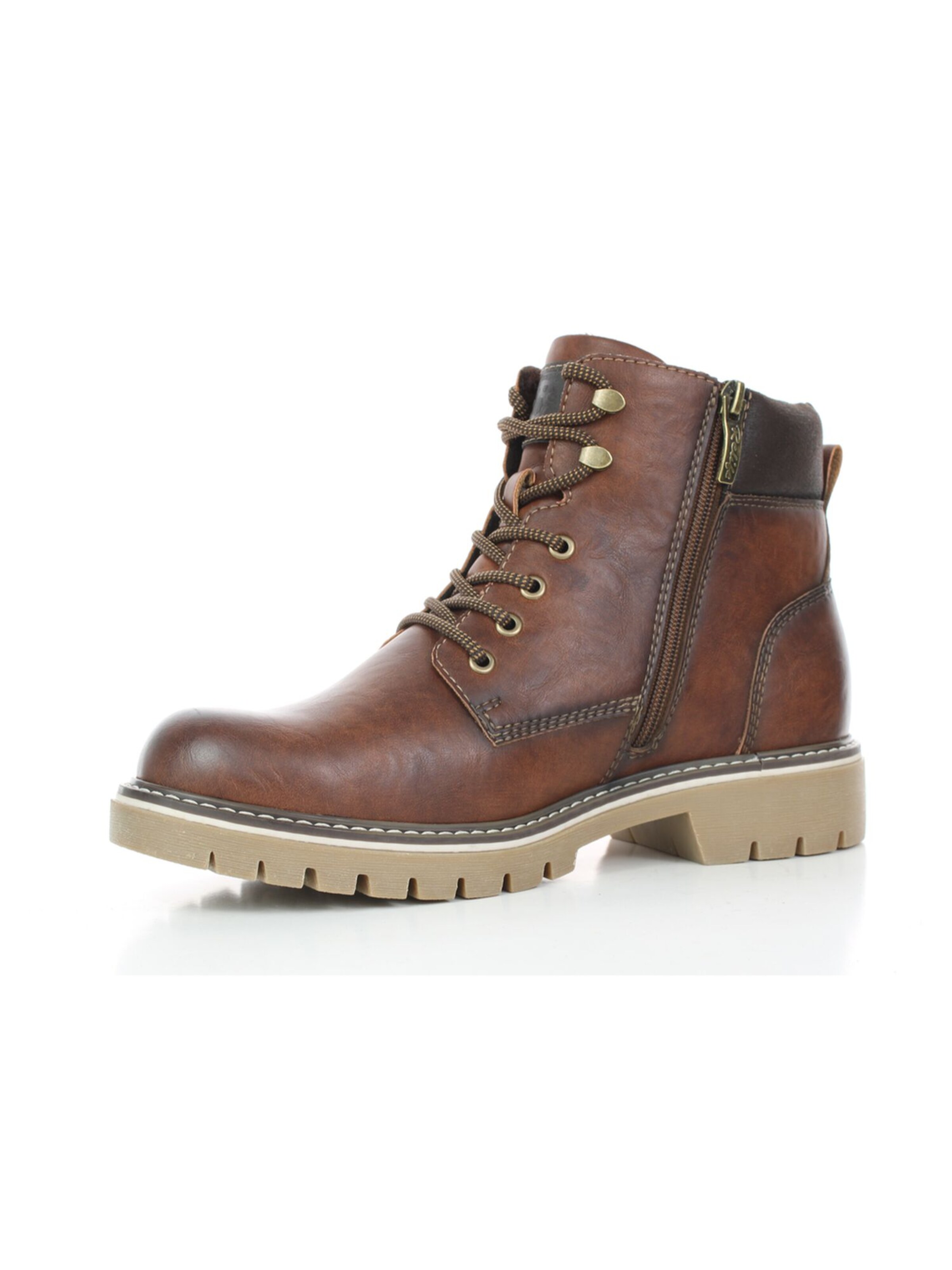 Relife Lace-up boot in Brown: front