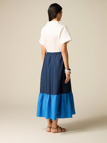 Robe oltre en bleu