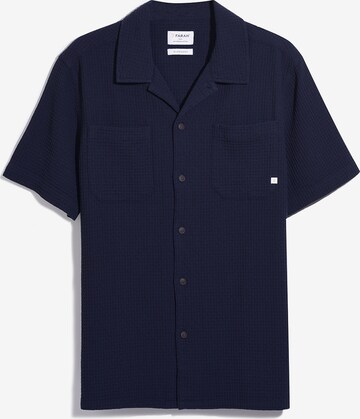 FARAH Regularny krój Koszula 'Fitzgerald' w kolorze niebieski: przód