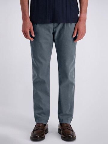 Effilé Pantalon chino 'Chatou' PIERRE CARDIN en bleu : devant