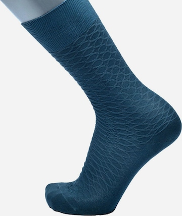 BGents Socken in Blauw: voorkant