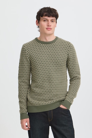 BLEND Pullover 'BHDONG' in Grün: Vorderseite