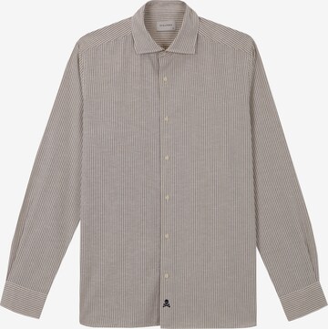 Scalpers Regular fit Button Up Shirt in Grey: front