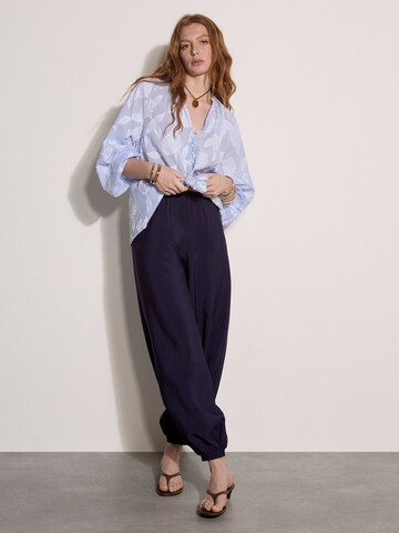 Apricot Loose fit Pants ' ' in Blue