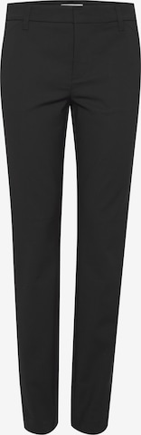 Pulz Slimfit Bukser 'PZBindy' i sort: forside