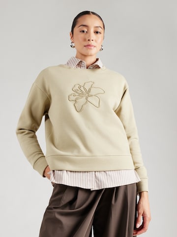 VILA Sweatshirt 'VIFRIDEA' in Green: front