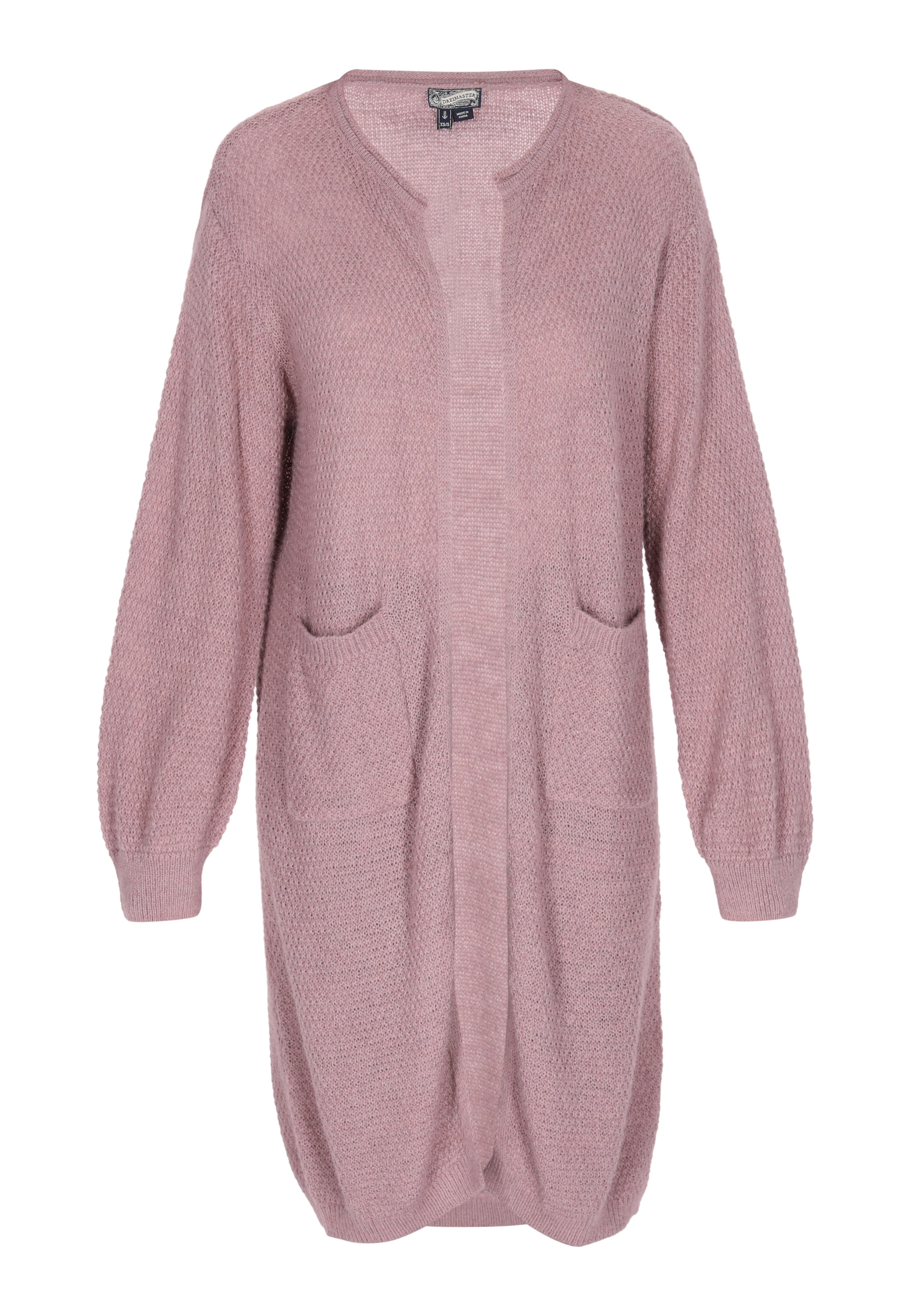 DreiMaster Vintage Neuletakki värissä vaaleanpunainen: etupuoli