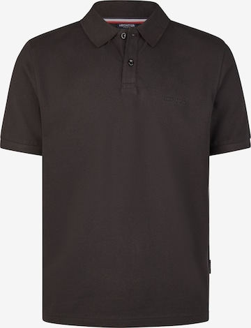 HECHTER PARIS Shirt in Black: front