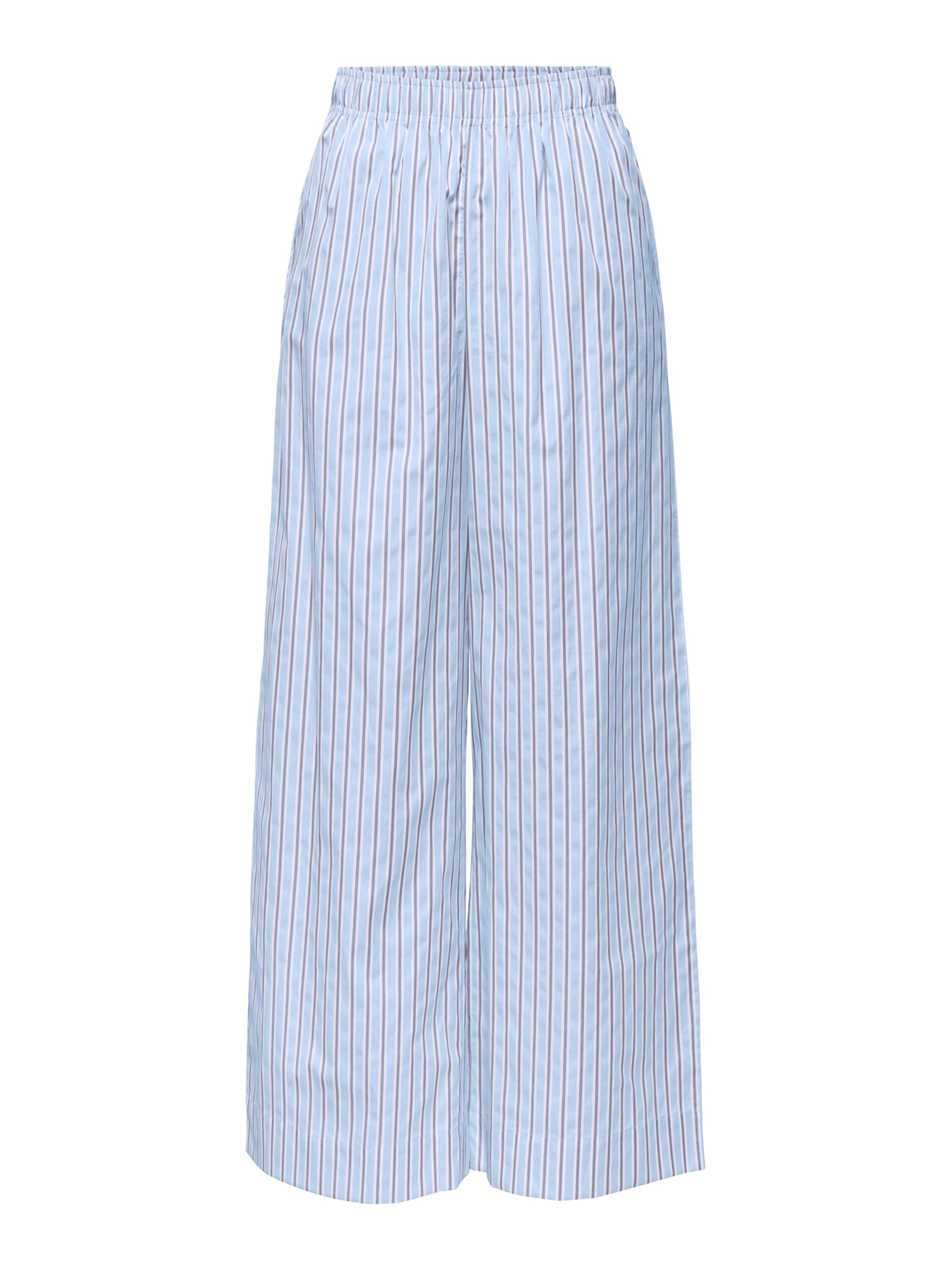 Only Tall Wide leg Broek 'ONLLORIS' in Blauw: voorkant