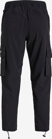 JACK & JONES - Tapered Pantalón cargo 'Bill Cullen' en negro